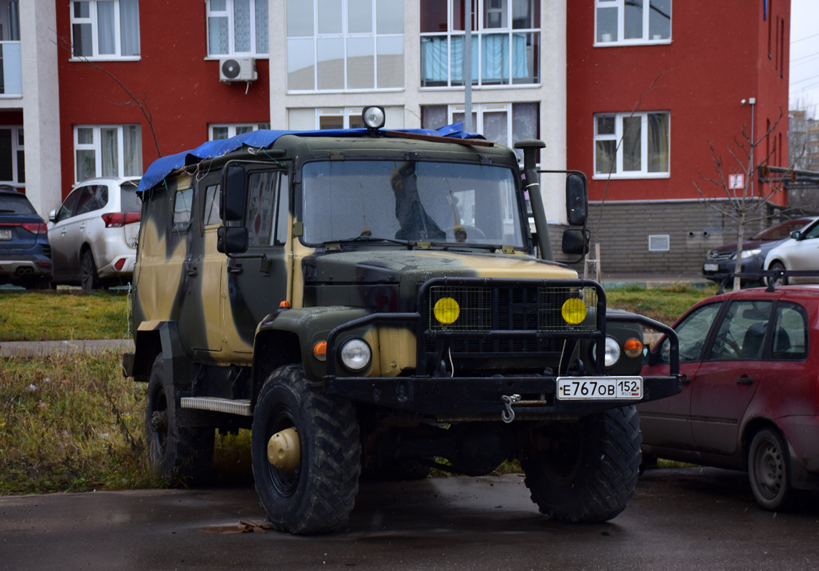 Нижегородская область, № Е 767 ОВ 152 — ГАЗ-3901/3902/330811 «Вепрь»