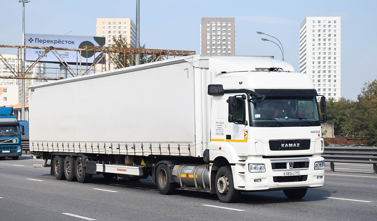 Москва, № Е 185 КС 797 — КамАЗ-5490-S5(87)