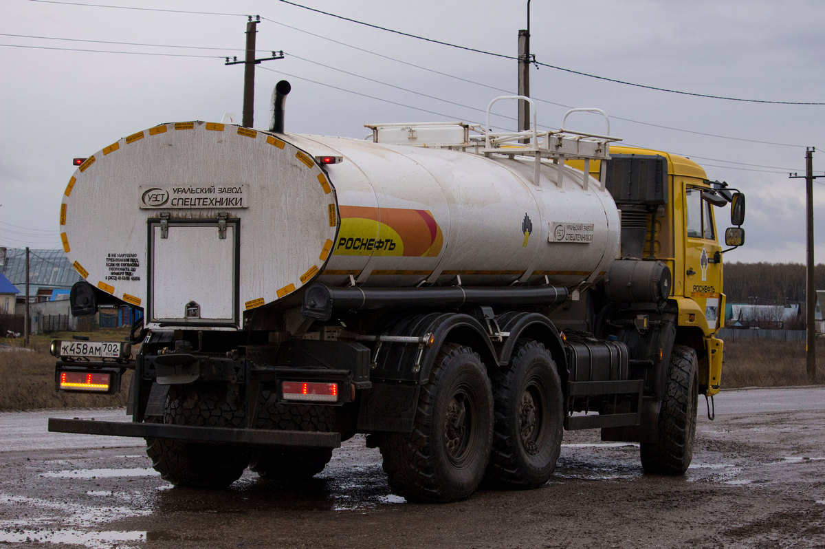 Башкортостан, № К 458 АМ 702 — КамАЗ-43118-50