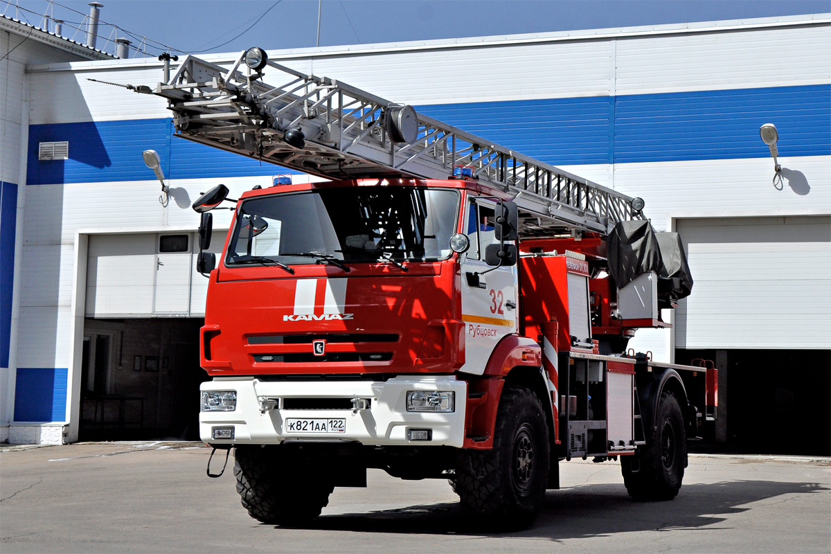 Алтайский край, № К 821 АА 122 — КамАЗ-43502-D5(66)