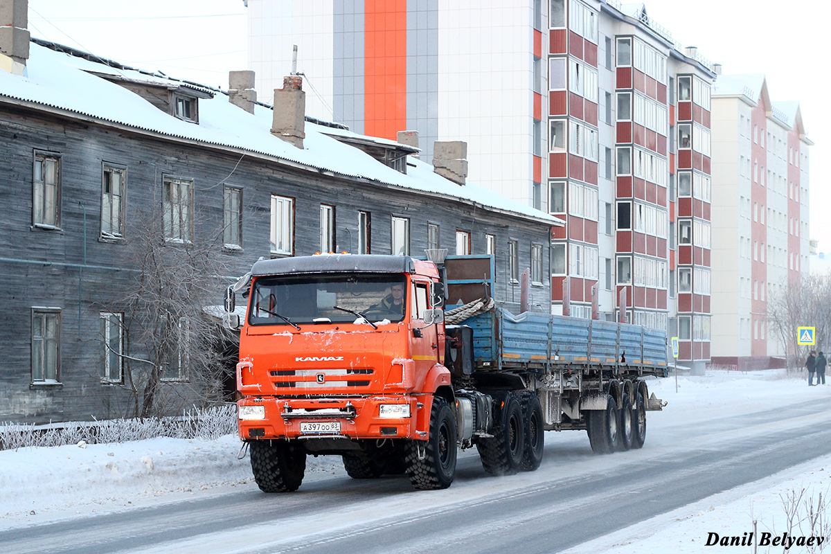 Ненецкий автономный округ, № А 397 ОО 83 — КамАЗ-43118-50
