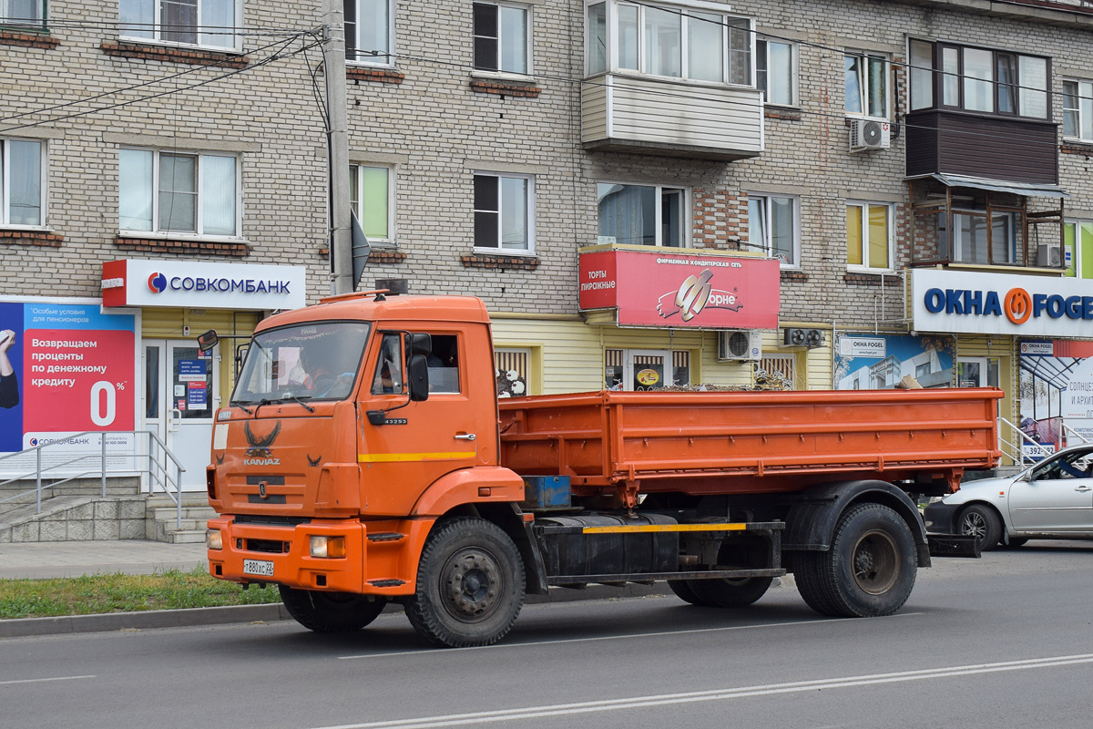 Алтайский край, № Т 880 ХС 22 — КамАЗ-43253-H3(99)