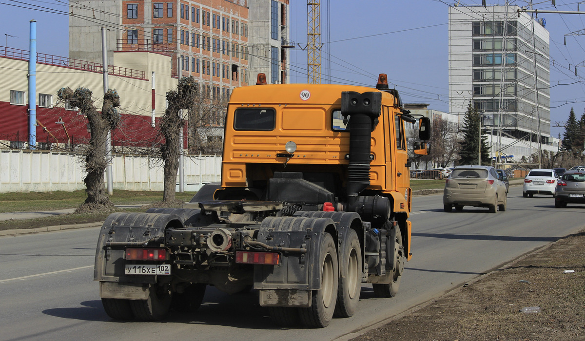 Башкортостан, № У 116 ХЕ 102 — КамАЗ-65116-A4(23)