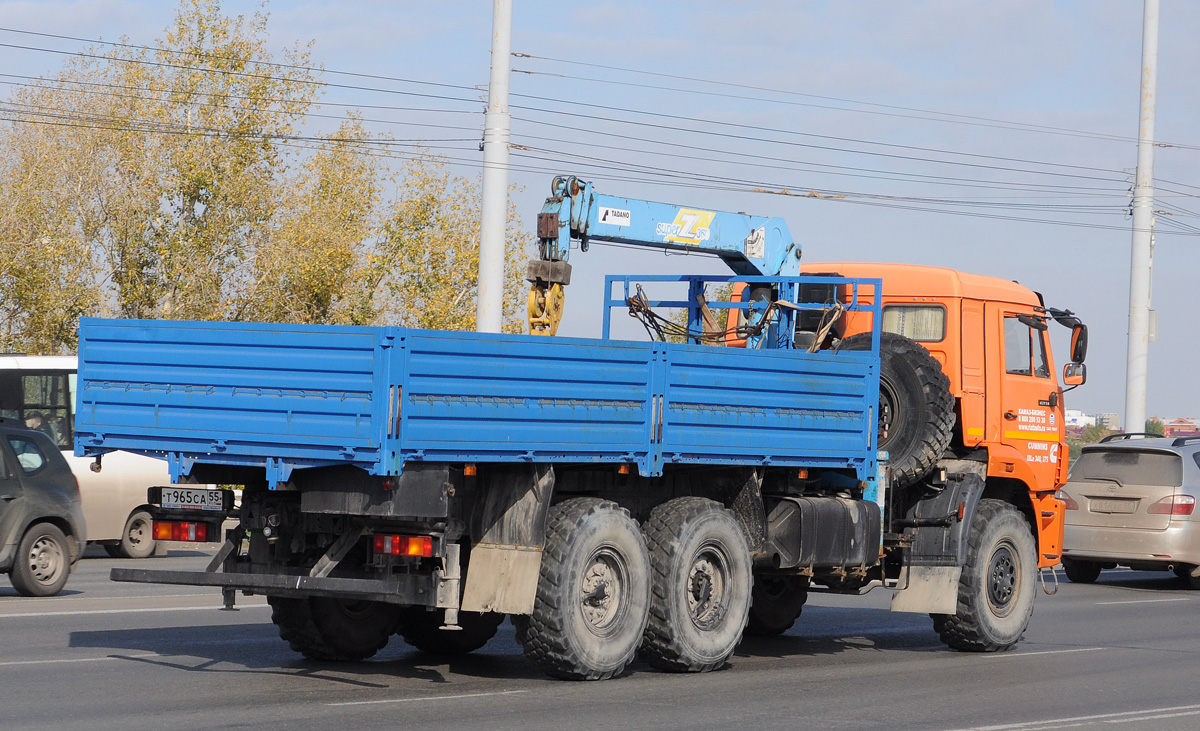 Омская область, № Т 965 СА 55 — КамАЗ-43118-RF(08) [43118F-R]