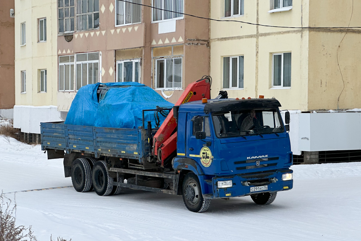 Саха (Якутия), № С 291 КС 14 — КамАЗ-65117-N3(78)