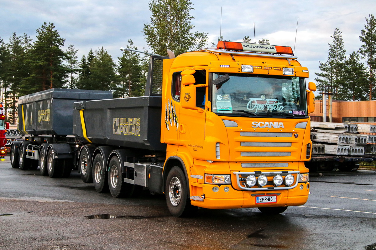 Финляндия, № ZMR-881 — Scania ('2004) R620; Финляндия — Power Truck Show 2019
