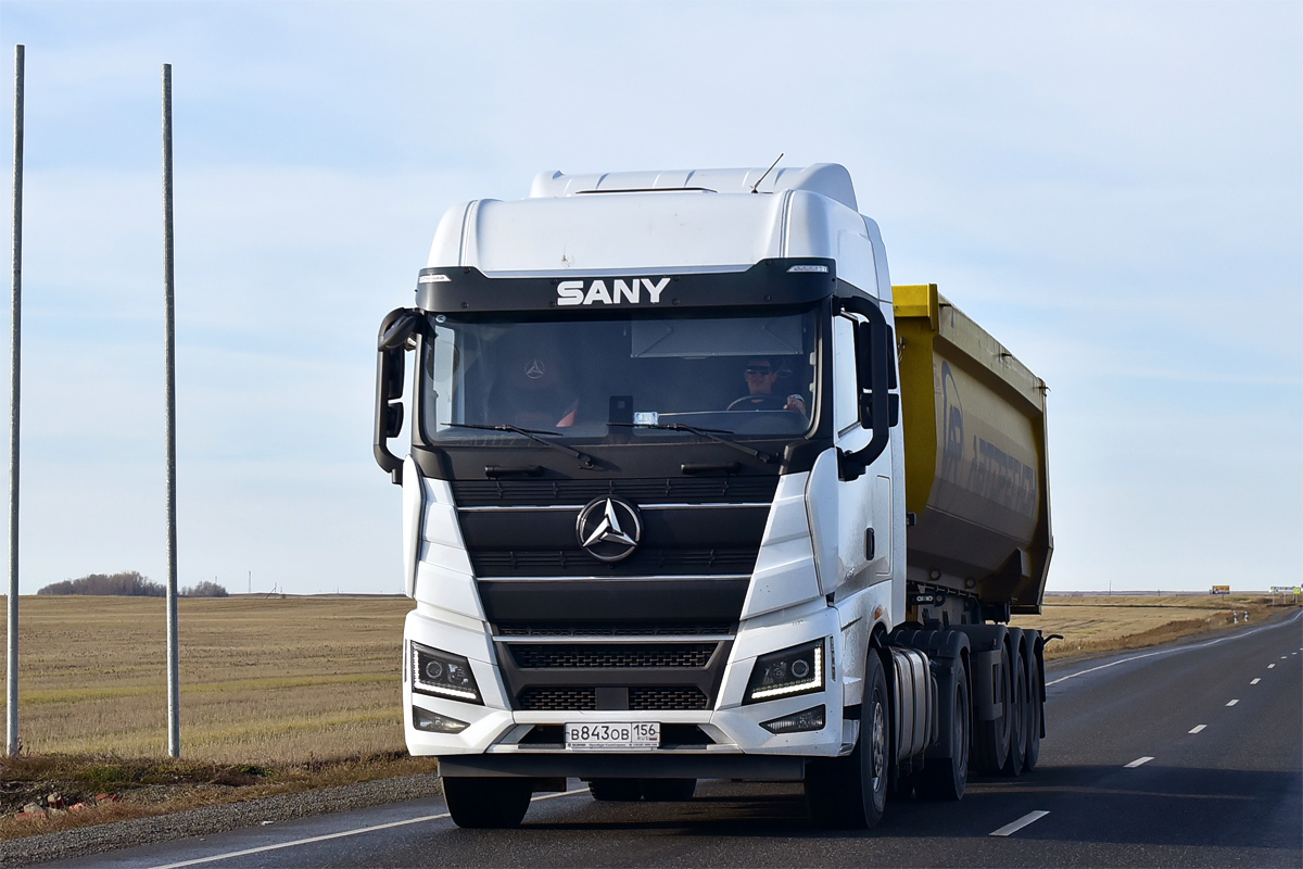 Оренбургская область, № В 843 ОВ 156 — SANY D495 HQC4180