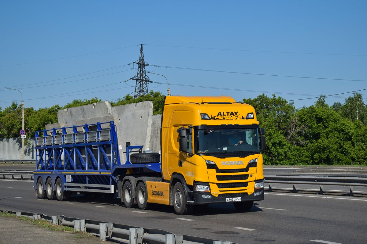 Алтайский край, № А 303 ОО 122 — Scania ('2016) G440