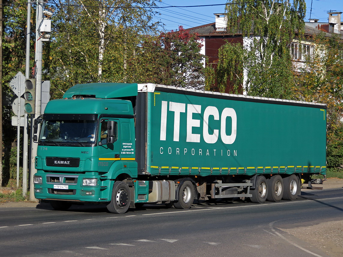 Нижегородская область, № 174 — КамАЗ-5490-S5(87)