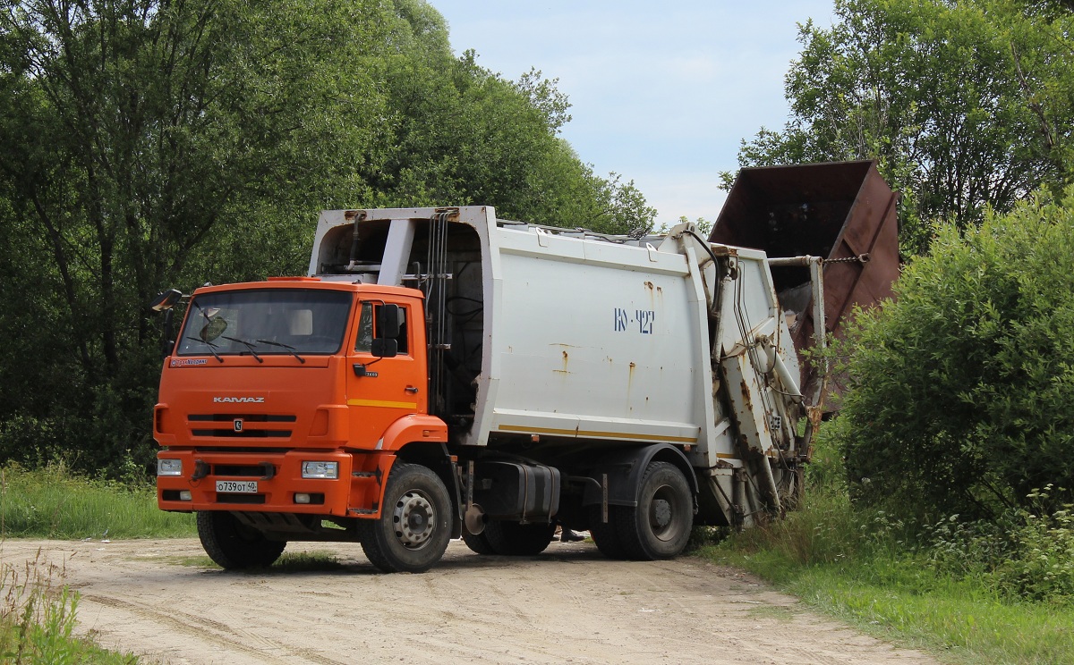 Калужская область, № О 739 ОТ 40 — КамАЗ-53605-A5(48)