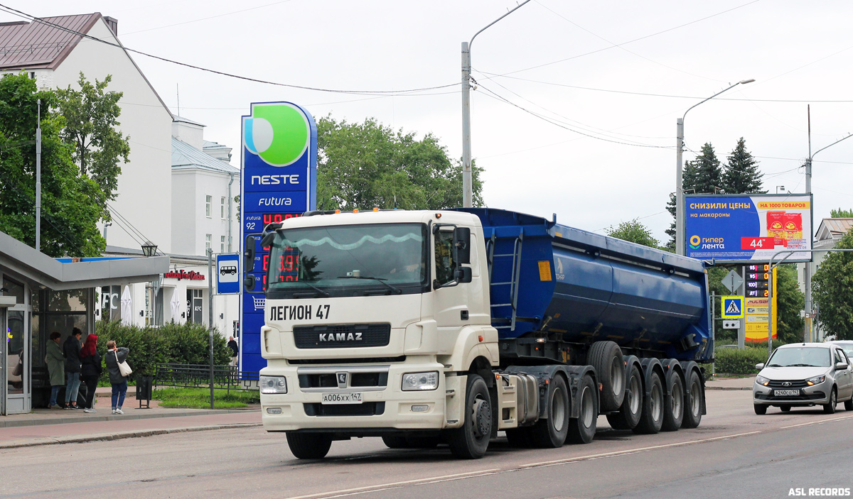 Ленинградская область, № А 006 ХХ 147 — КамАЗ-65206-T5(68)