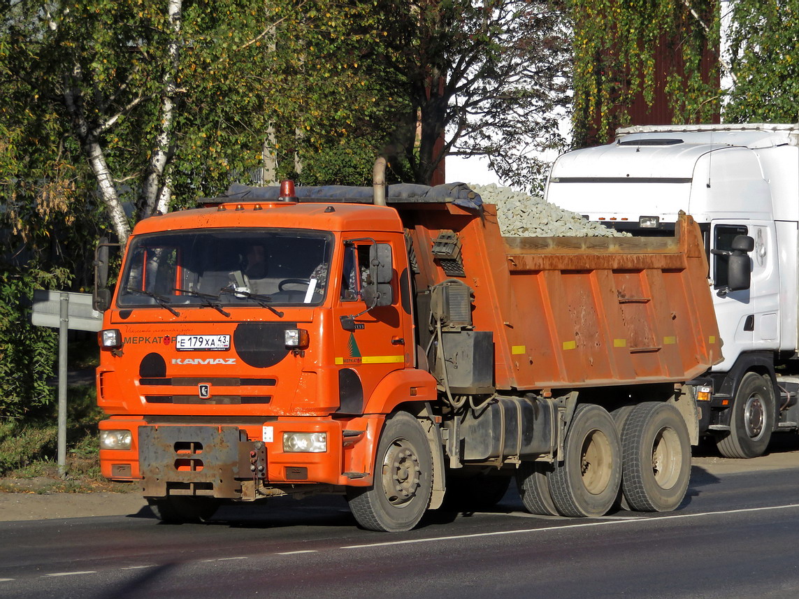 Кировская область, № Е 179 ХА 43 — КамАЗ-65115-L4(19)