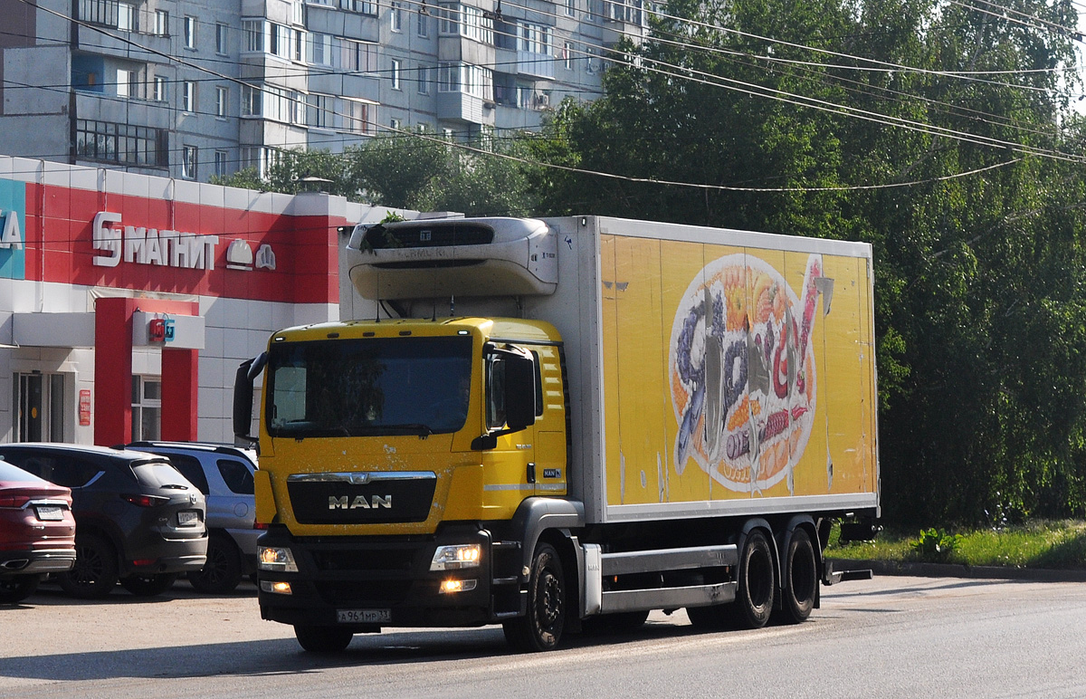 Новосибирская область, № А 961 МР 33 — MAN TGS 28.360