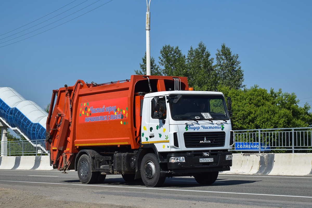 Алтайский край, № В 751 ОХ 122 — МАЗ-534025