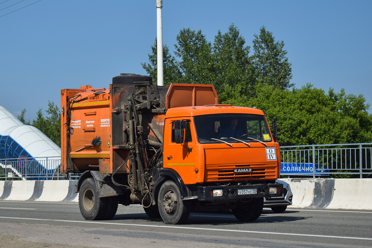 Алтайский край, № Х 057 УС 22 — КамАЗ-43255-A3(96)