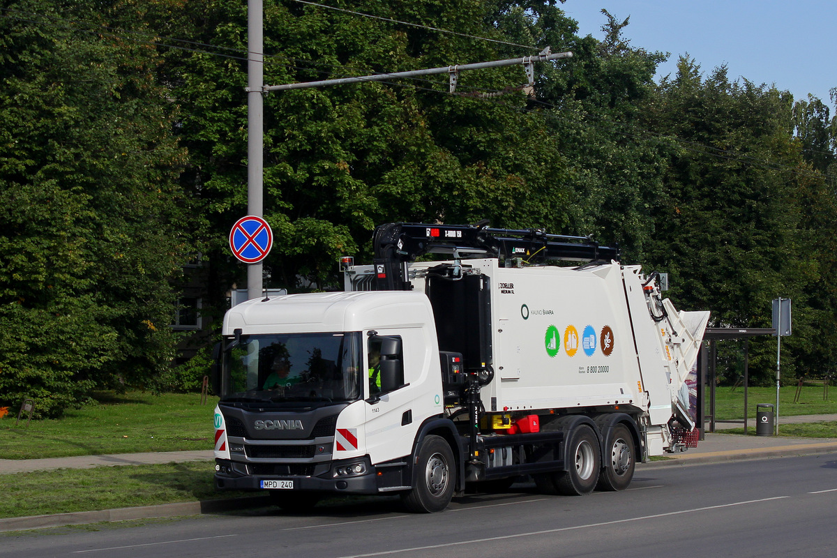 Литва, № 1143 — Scania ('2016) L-Series (общ.м)