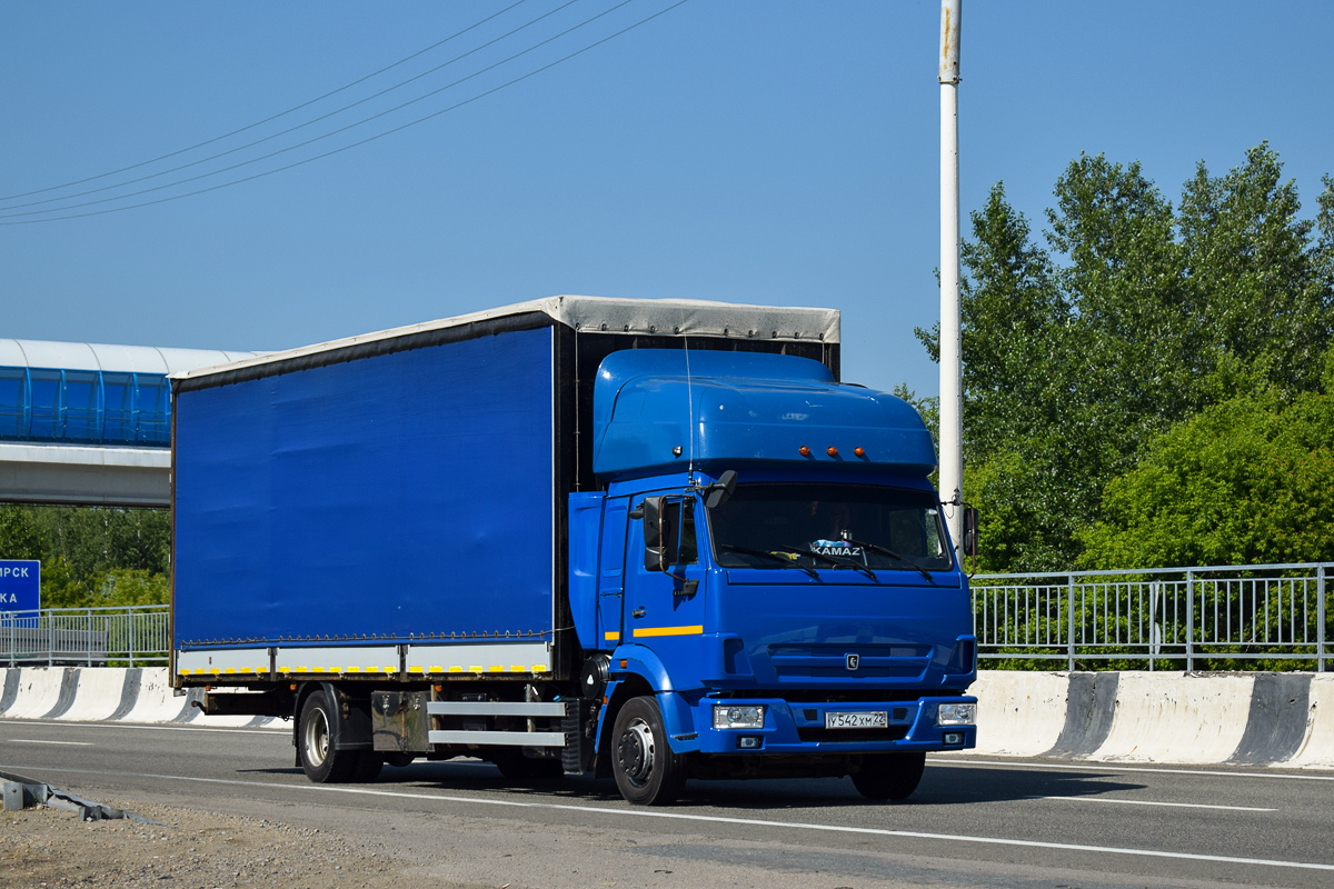 Алтайский край, № У 542 ХМ 22 — КамАЗ-4308-G5(69)