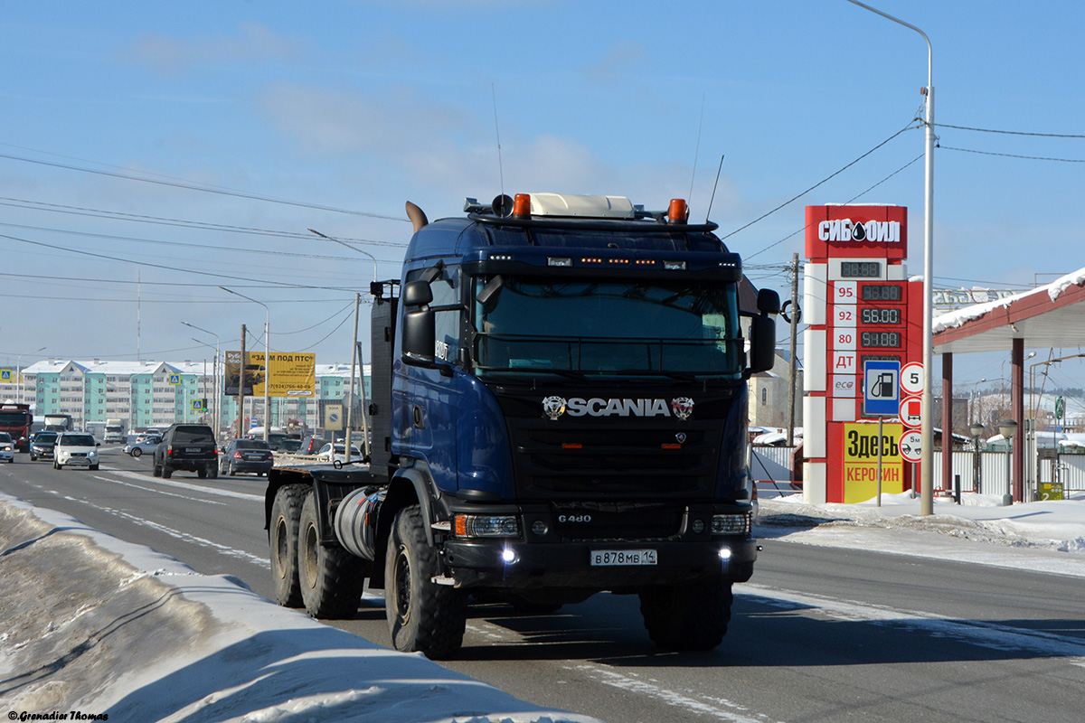 Саха (Якутия), № В 878 МВ 14 — Scania ('2013) R500
