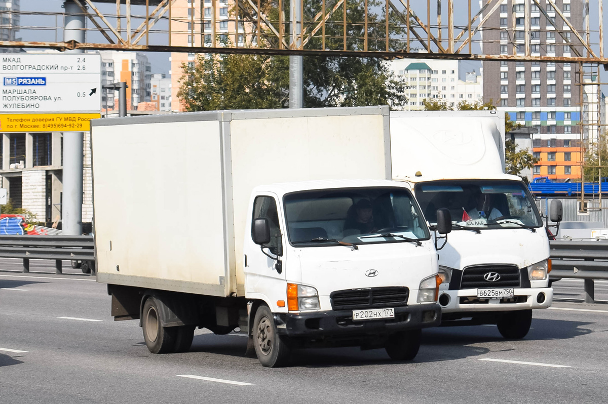 Москва, № Р 202 НХ 177 — Hyundai HD72 ('2004)