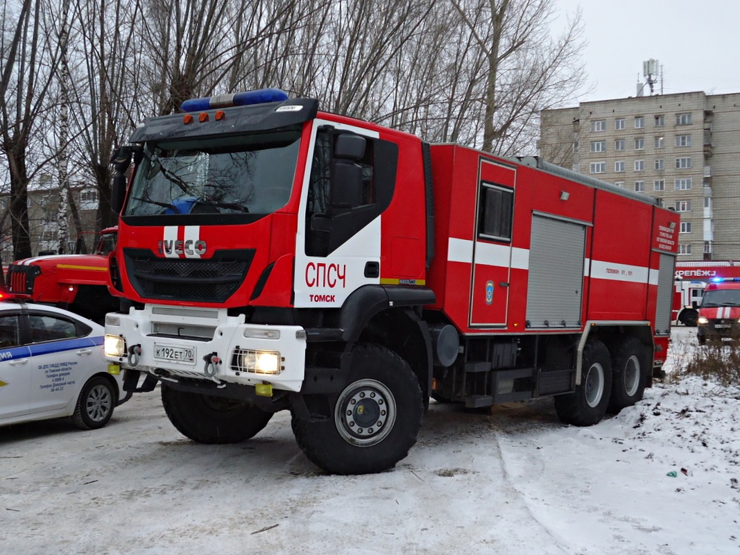 Томская область, № К 192 ЕТ 70 — IVECO-AMT Trakker ('2013)