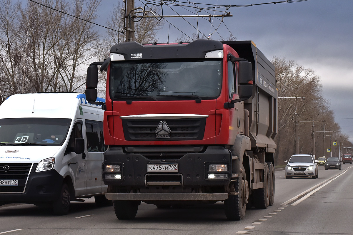 Башкортостан, № К 475 УМ 702 — Howo T5G ZZ3257