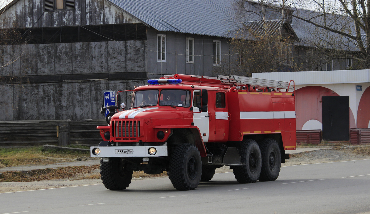 Ханты-Мансийский автоном.округ, № С 538 АР 186 — Урал-5557-70