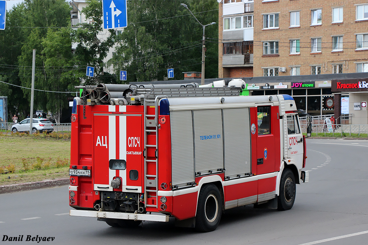Коми, № О 934 КН 11 — КамАЗ-43253-A3(96)