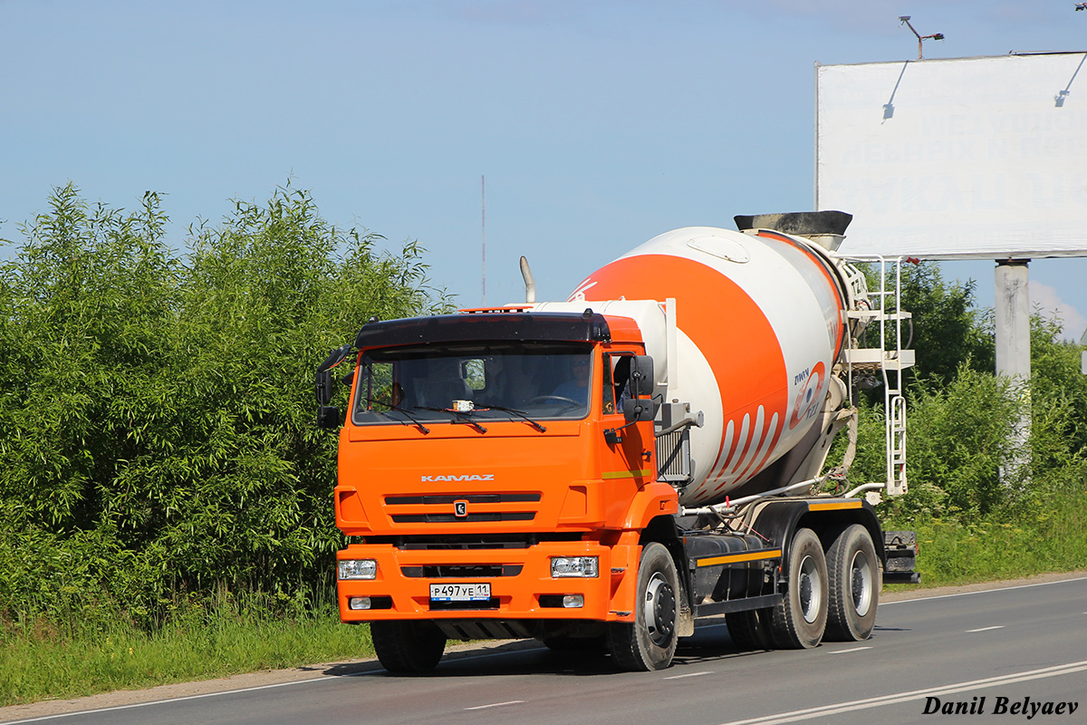 Коми, № Р 497 УЕ 11 — КамАЗ-6520-A5(48)