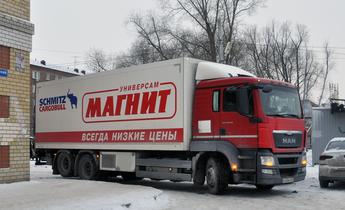 Омская область, № Е 028 КК 761 — MAN TGS 28.360