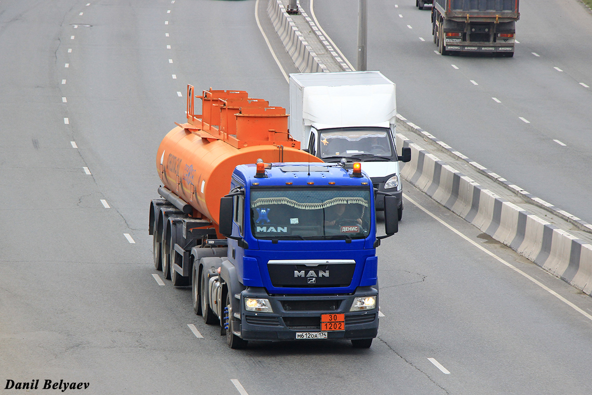 Челябинская область, № М 612 ОА 174 — MAN TGS 26.400