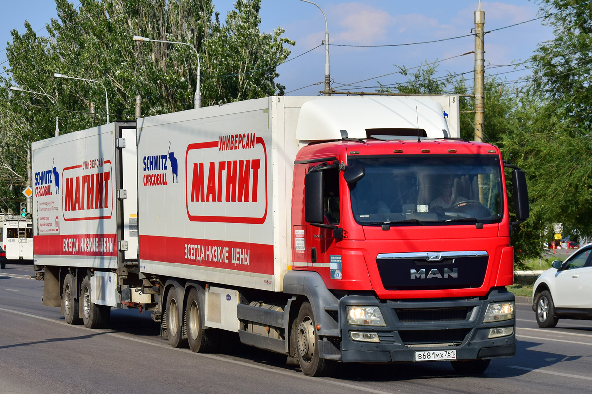 Волгоградская область, № В 681 МХ 761 — MAN TGS 28.360