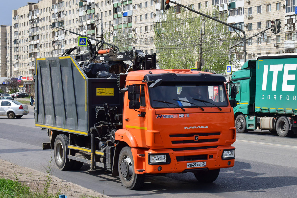 Волгоградская область, № К 849 ХК 134 — КамАЗ-43253-G5(69)