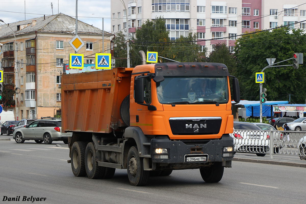 Свердловская область, № С 396 МЕ 196 — MAN TGS 33.400