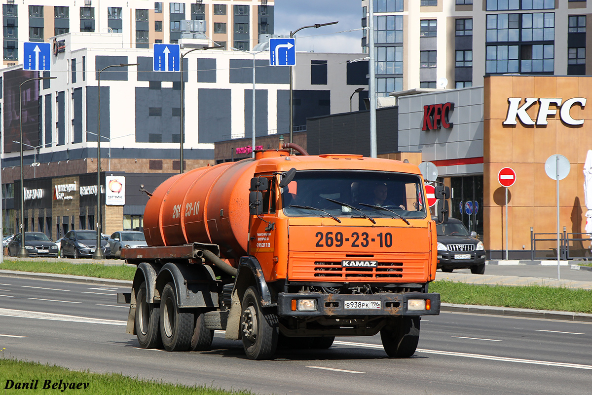 Свердловская область, № В 938 РК 196 — КамАЗ-65115-D3(97)