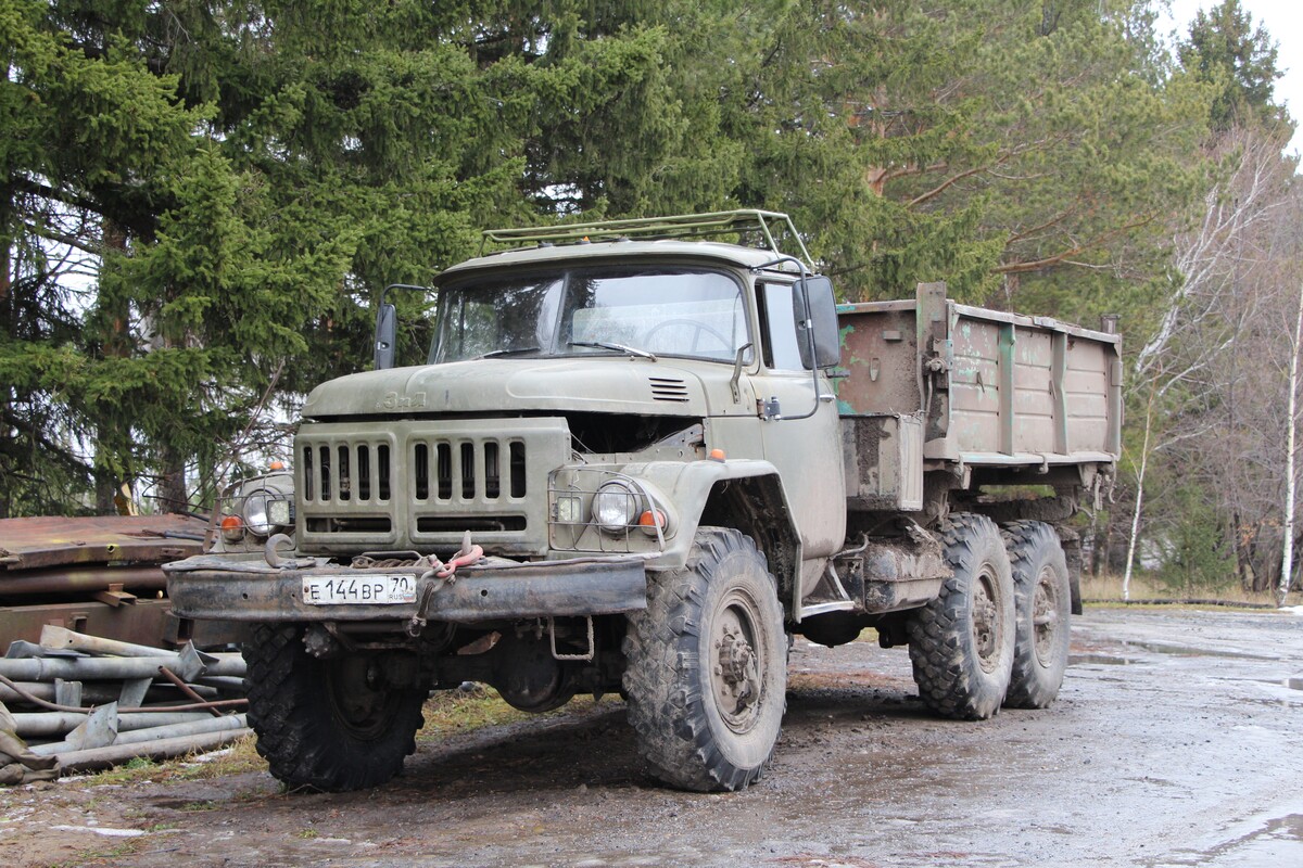 Томская область, № Е 144 ВР 70 — ЗИЛ-131 (общая модель)