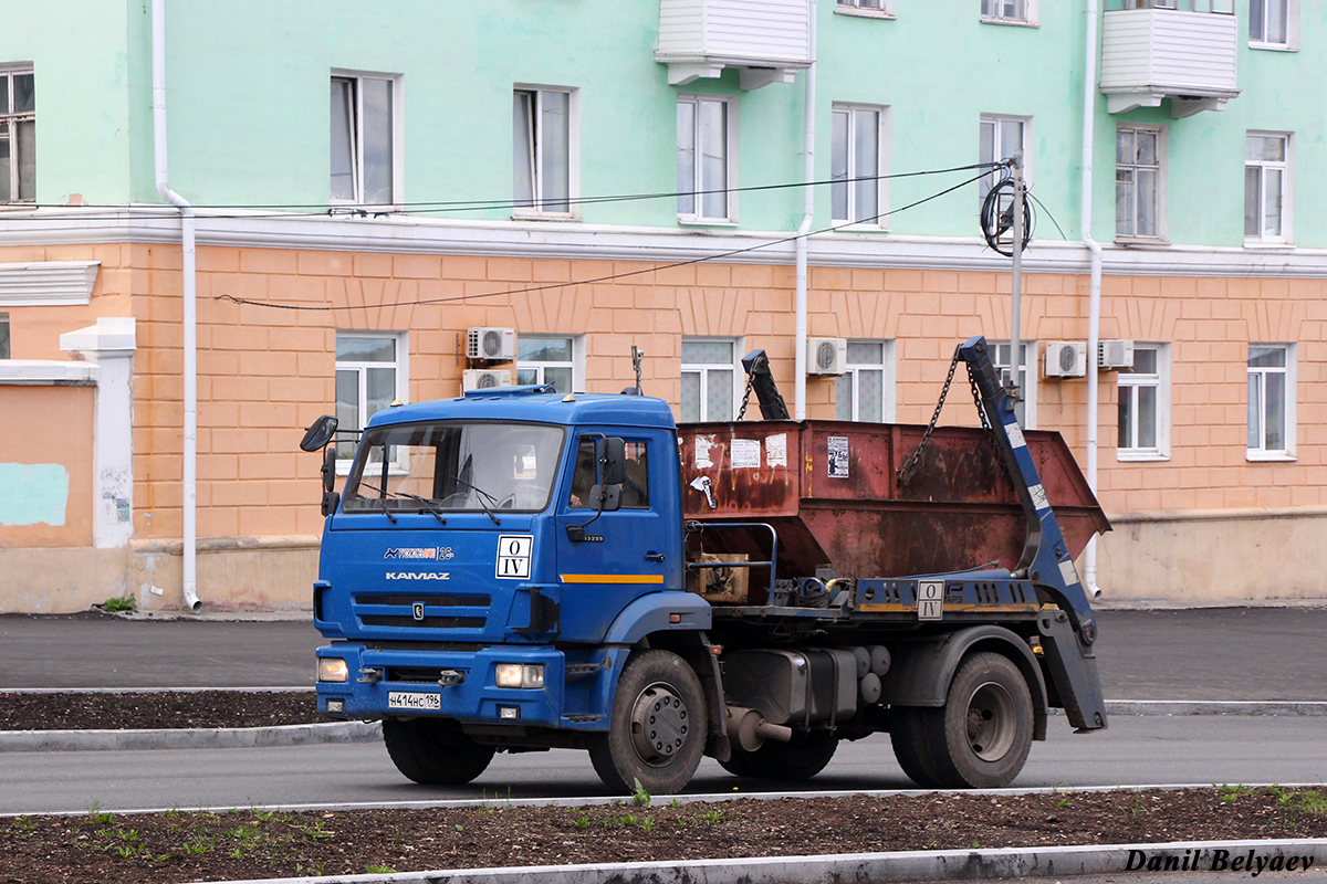 Свердловская область, № Н 414 НС 196 — КамАЗ-43255-G5(69)