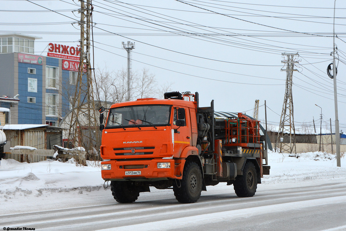 Саха (Якутия), № А 913 ММ 14 — КамАЗ-43502-45