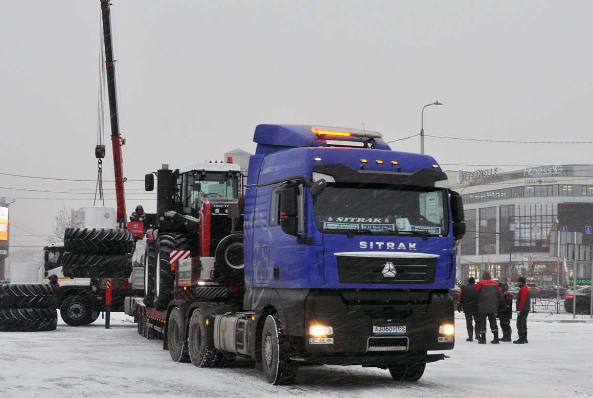 Омская область, № А 306 ОУ 155 — Sitrak C7H ZZ4256; Омская область — Новая спецтехника