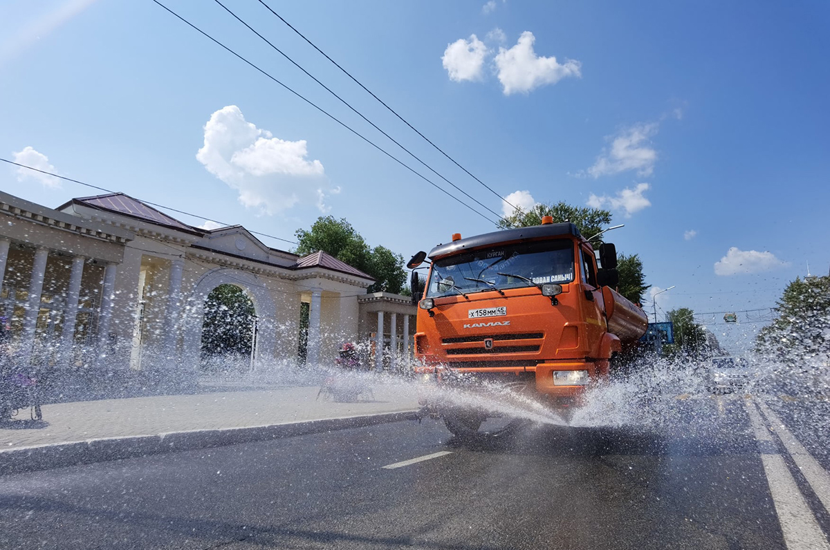 Курганская область, № Х 158 ММ 45 — КамАЗ-43253 (общая модель)
