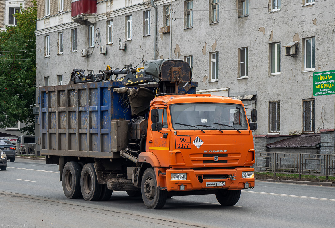 Башкортостан, № Р 444 ВУ 102 — КамАЗ-65115-D3(97)
