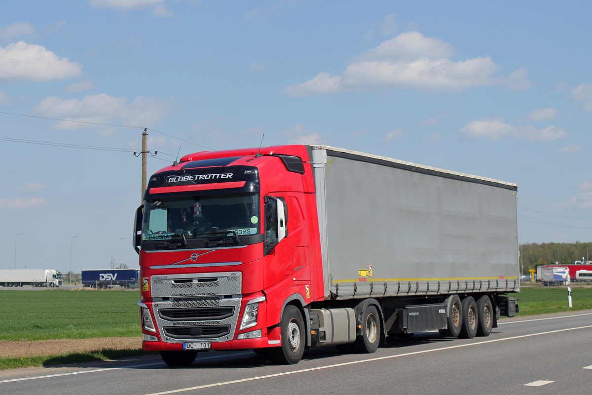 Латвия, № DC-101 — Volvo ('2012) FH.500
