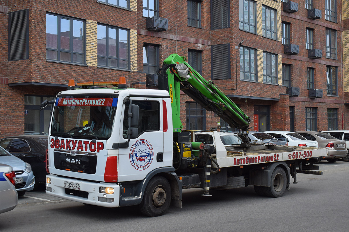 Алтайский край, № Х 082 ХМ 22 — MAN TGL 12.180