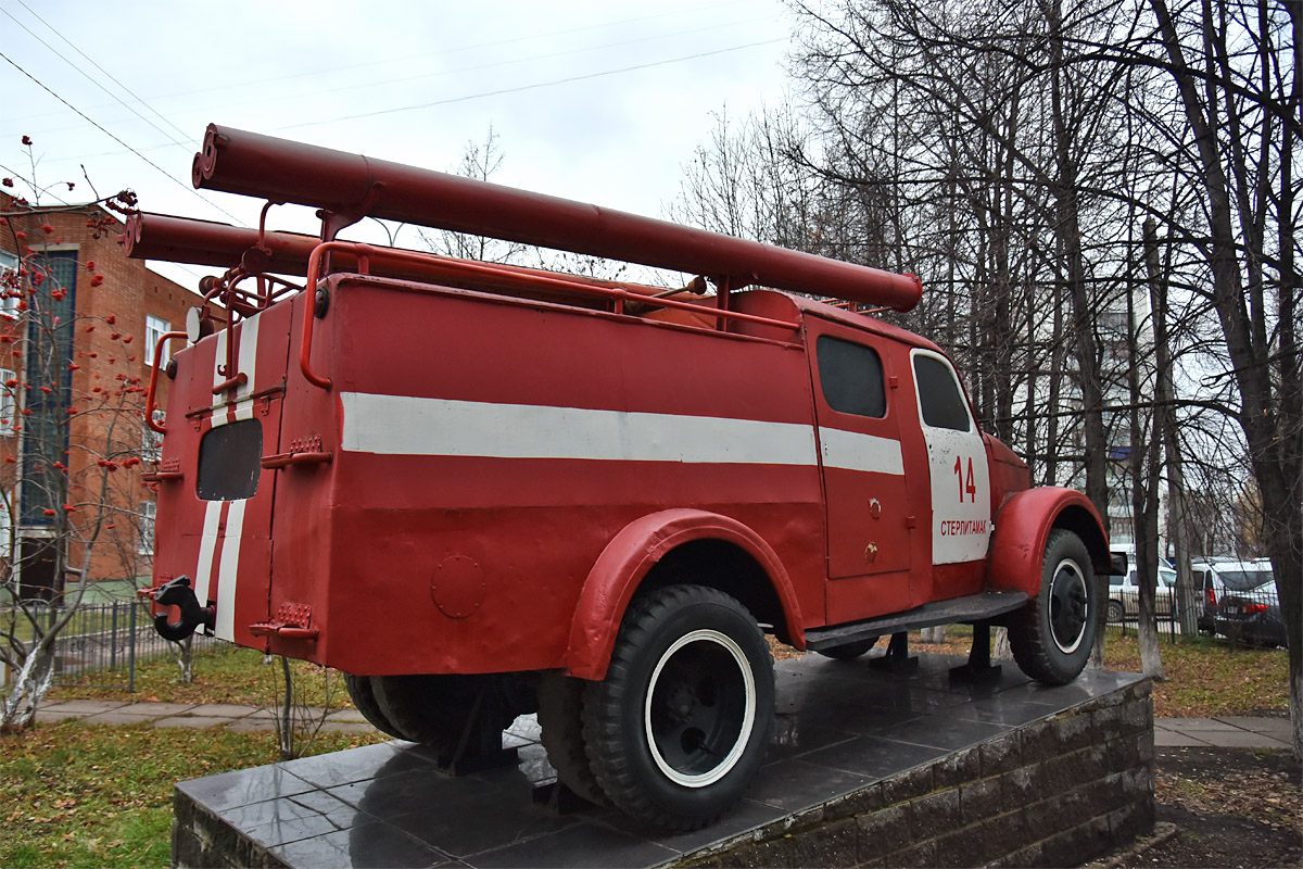 Башкортостан, № 31-15 — ГАЗ-51А; Техника на постаментах, памятники (Башкортостан)