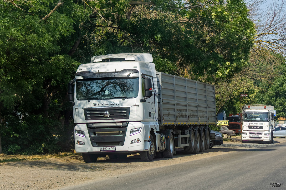 Воронежская область, № У 380 КК 136 — Sitrak C7H ZZ4186