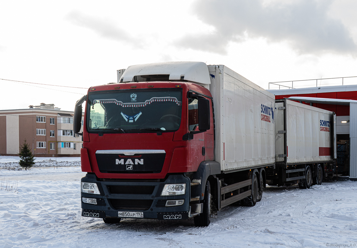 Башкортостан, № М 850 АР 193 — MAN TGS 26.350