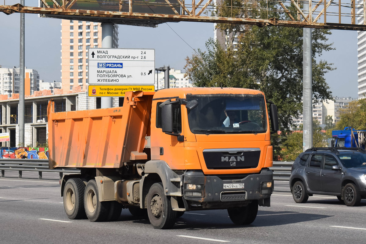Москва, № Е 459 НА 197 — MAN TGS 33.350