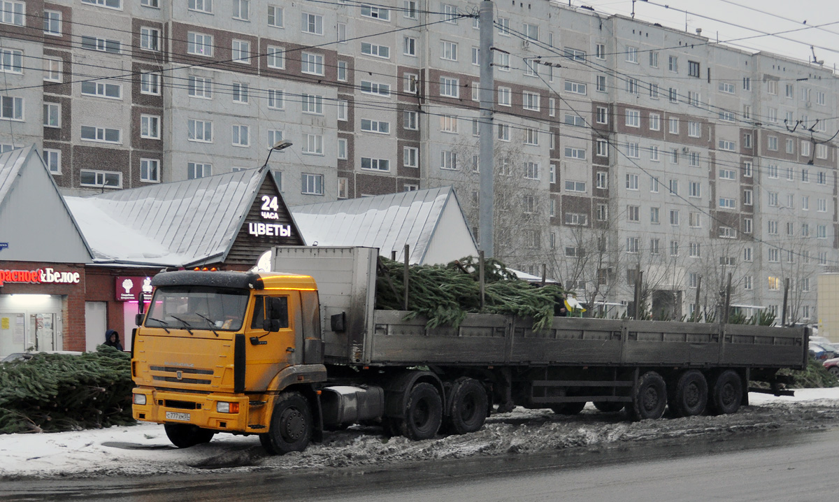 Омская область, № С 777 ХМ 55 — КамАЗ-65115-N3(78)