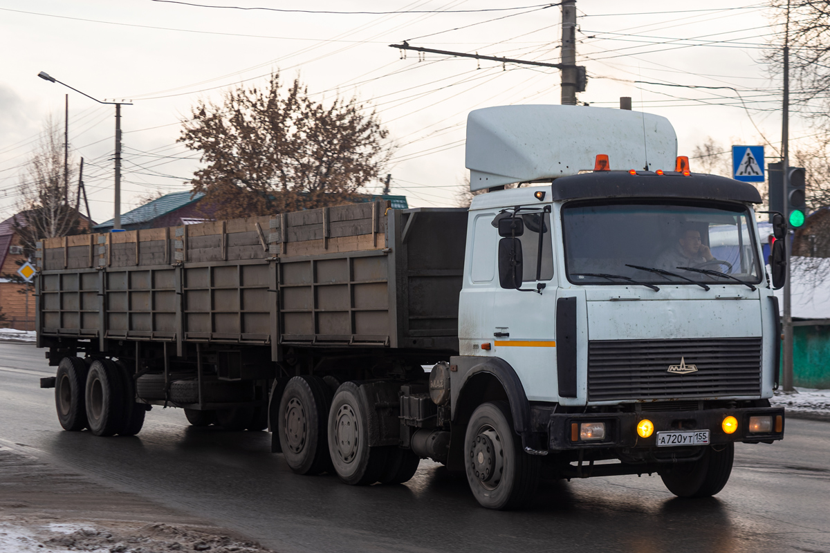 Омская область, № А 720 УТ 155 — МАЗ-642208