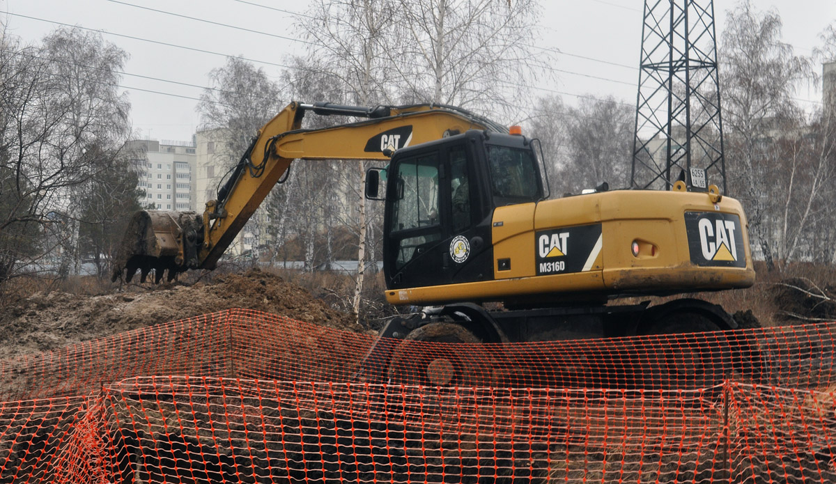 Омская область, № 6255 АА 55 — Caterpillar M316