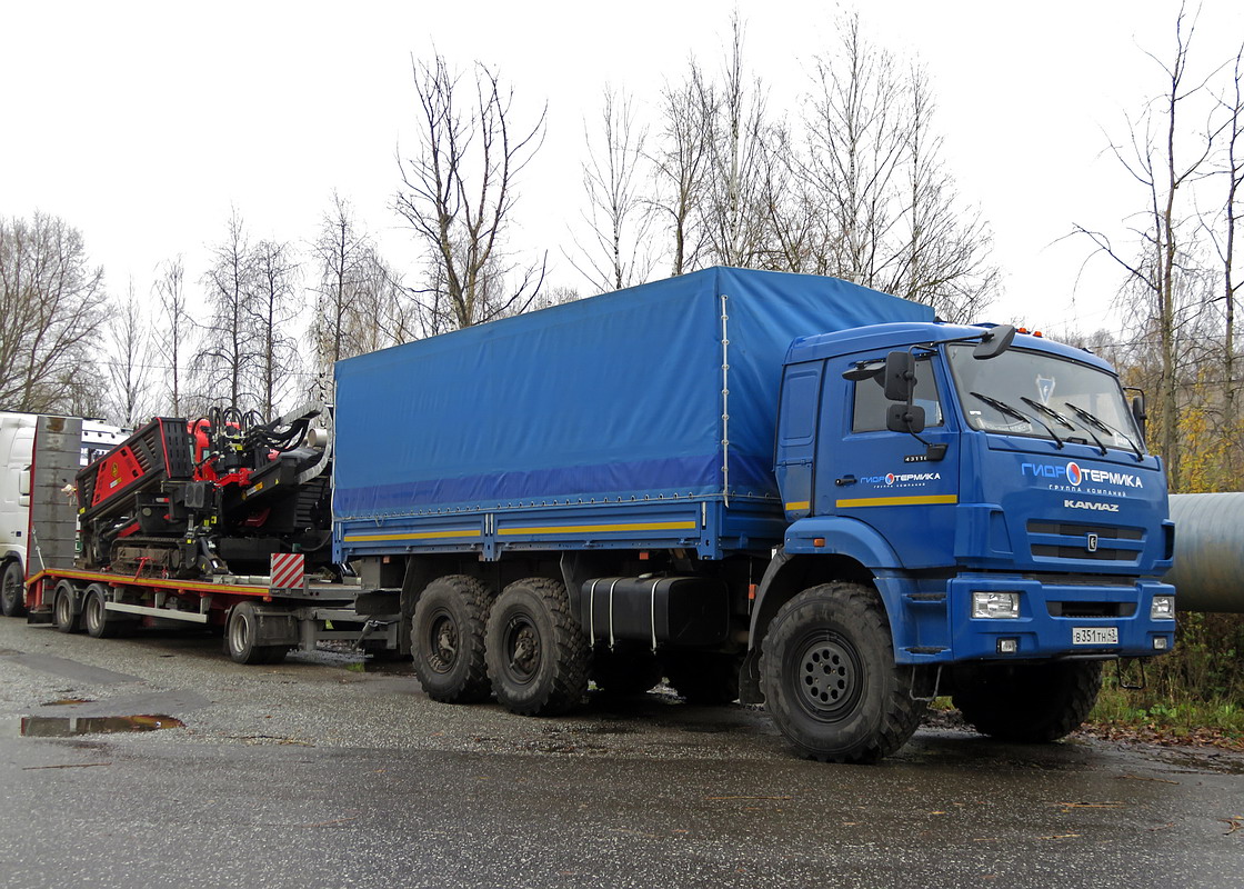 Кировская область, № В 351 ТН 43 — КамАЗ-43118-A5(48)